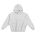 Piccolo Fleeced Light Grey Boxy Hoodie